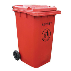 Wheelie Bin Red 240 Litre