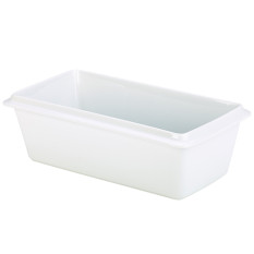 Genware Ceramic Gastronorm Dish GN 1/3 100mm