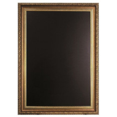 Wall Chalkboard With Gold Frame 85 x 65cm