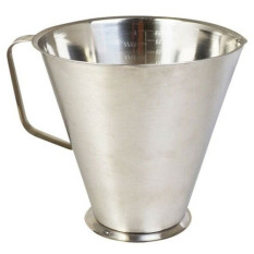 Graduated Measuring Jug Stainless Steel 1 Litre