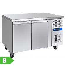 Prodis GRN-C2R Professional Two Door Stainless Steel Counter Fridge