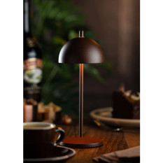 Antigua Micro LED Cordless Lamp Corten 20cm 