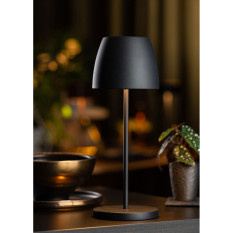 Montserrat LED Cordless Lamp Black 30cm 