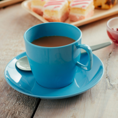 Polycarbonate Cup with Handle 220ml (Pack of 10)