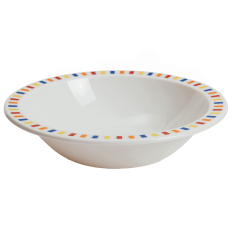 Polycarbonate Patterned Duo Bowl 17.3cm (Pack of 10)