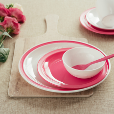 Polycarbonate Duo Plate 23cm (Pack of 10)