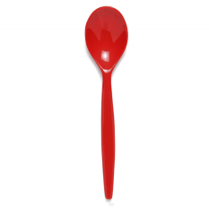 Polycarbonate Antibacterial Dessert Spoon (Pack of 10)
