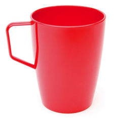 Polycarbonate Antibacterial Beaker with Handle 280ml (Pack of 6)