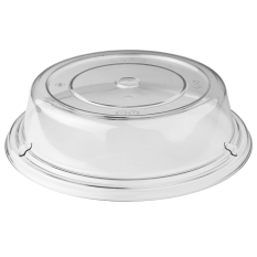 Polycarbonate Plate Cover High 25.5cm Clear 