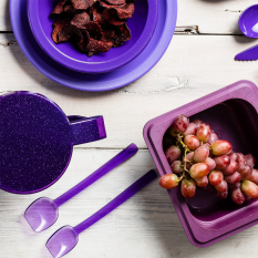 Copolyester Narrow Spoon with Long Handle (Pack of 10)