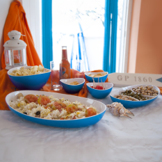 Acrylic Large Server Plate 38x23cm (Pack of 6)