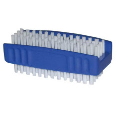 Economy Double Sided Nail Brush Blue