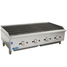 Hurricane Gas Chargrill Charbroiler 120cm 4 Burner 28kW (Natural or LPG)