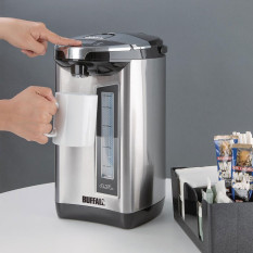Buffalo Electric Airpot Hands Free Coffee Pot 4.7 Litre