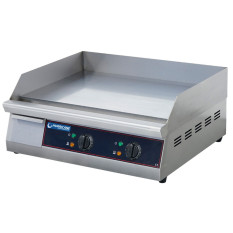 Hurricane Flat Electric Griddle Chrome 61cm 6kW 2x 13Amp Plug