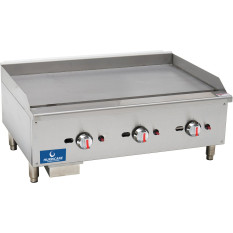 Hurricane Commercial Gas Griddle 75cm (Nat or LPG)