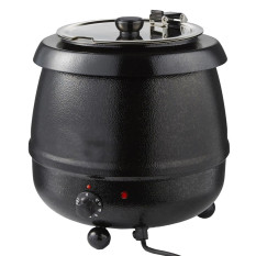 Commercial Soup Kettle 10 Litre Black