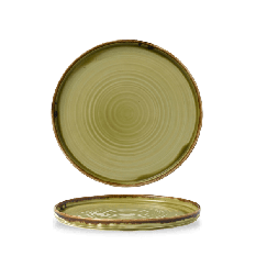 Dudson Harvest Green Walled Plate 8.67 Inch