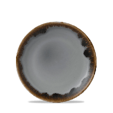 Dudson Harvest Grey Coupe Plate 6.5 Inch