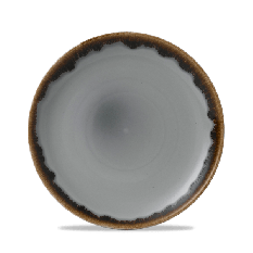 Dudson Harvest Grey Coupe Plate 8.67 Inch
