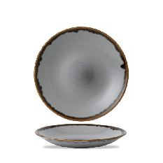 Dudson Harvest Grey Deep Coupe Plate 11 Inch