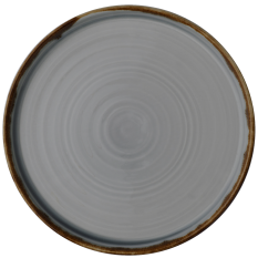 Dudson Harvest Grey Walled Plate 21cm 8.67"(Pack of 6)