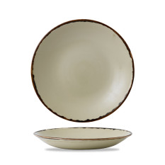 Dudson Harvest Linen Deep Coupe Plate 28.1cm