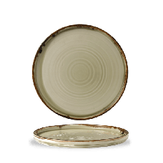 Dudson Harvest Linen Walled Plate 10.25 Inch