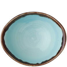 Dudson Harvest Turquoise Deep Bowl 19.9x16.8cm/7.8" (Pack of 6)