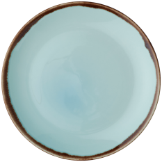 Dudson Harvest Turquoise Coupe Bowl 24.8cm/9.75"(Pack of 12)