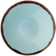 Dudson Harvest Turquoise Coupe Plate  21cm/8.7"(Pack of 12)