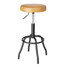 Bolero Brooklyn PU High Bar Stool Caramel