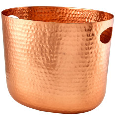 GenWare Copper Aluminium Hammered Wine Bucket 30.5cm