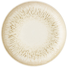 Churchill Inked Lume Natural Evolve Coupe Plate 22cm/8.67" (Pack of 12)