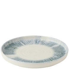 Churchill Inked Lyra Blue Walled Plate 21cm/8.3" (Pack of 6)