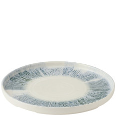 Churchill Inked Lyra Blue Walled Plate 26cm/10.3" (Pack of 6)