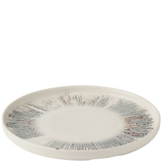 Churchill Inked Lyra Pink Walled Plate 26cm/10.3" (Pack of 6)