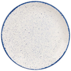 Churchill Stonecast Hints Indigo Blue Coupe Plate 28.8cm/11.31" (Pack of 12)