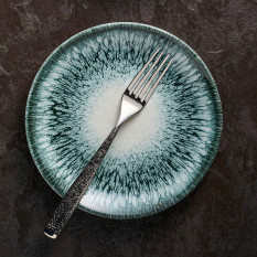 Churchill Inked Lume Midnight Blue Evolve Coupe Plate 16.5cm/6.5" (Pack of 12)