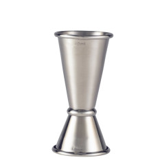 Genware Cocktail Jigger Measure 10ml 20ml 30ml 40ml Stainless Steel
