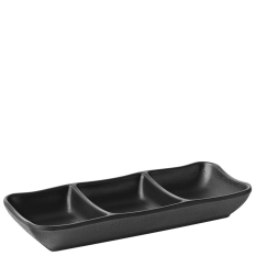 Spirit Divided Dip Dish 19.5 x 8cm/7.5 x 3" (Pack of 6)