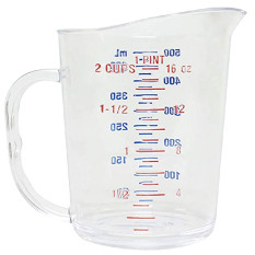 Polycarbonate Measuring Jug 500ml 1 Pint