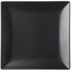 Noir Square Plate 18cm/7" (Pack of 12)