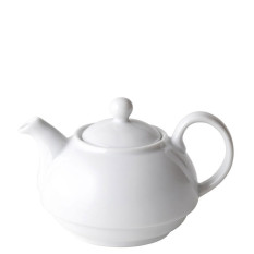 Titan White One Cup Teapot 12oz/340ml (Pack of 6)