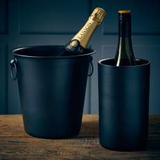 GenWare Metallic Black Wine Cooler