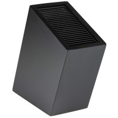 Rockingham Forge Sloping Matt Black Universal Knife Block
