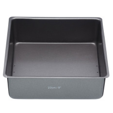 MasterClass Non-Stick Loose Base Cake Pan Square 23cm/9"