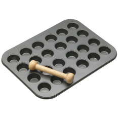 MasterClass Non-Stick 24 Hole Mini Tart Tin 35cm x 27cm/13.7" x 10.6"