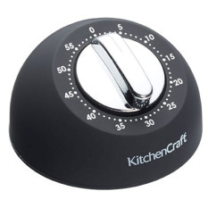 KitchenCraft Soft Touch 60 Minute Mechanical Timer