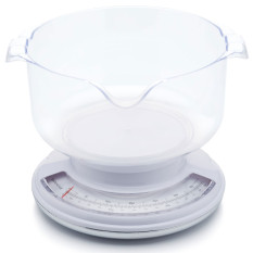 KitchenCraft Mechanical Add'n'weigh 3kg Scales with Bowl